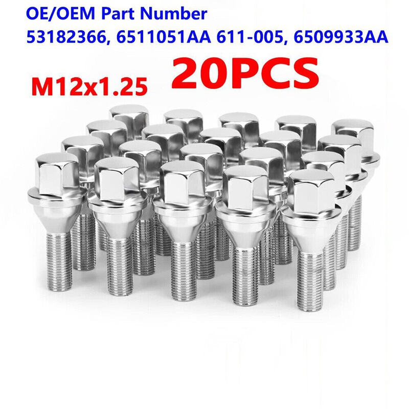 6511051Aa Is Suitable for Jeep Compass Free Light Renegade Car Tire Screws Wheel Bolts