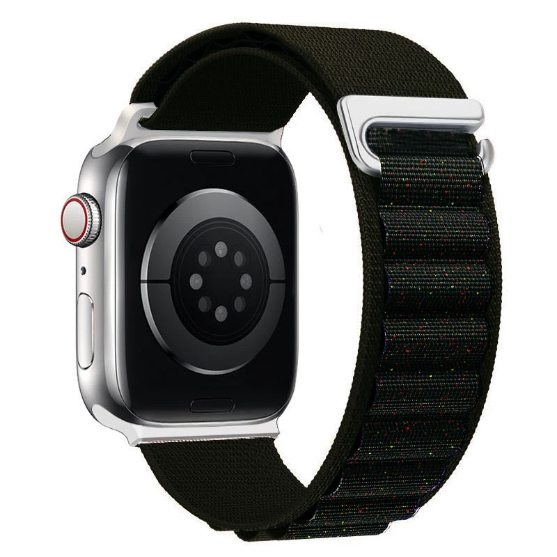 Apple, нейлоновый ремешок для часов, "Mountain cloud" чай, 49 мм