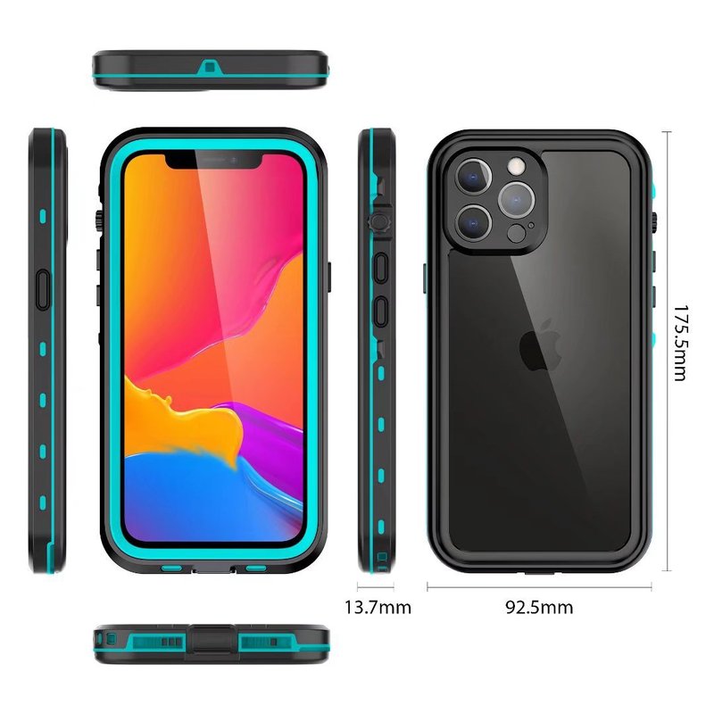iPhone17防水携帯電話ケース、Apple 14/13/12/11promaxダイビングケース、x完全密閉型|undefined