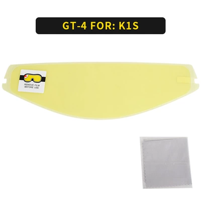 Motorcycle Helmet Gt-4 Lens Anti-Fog Sticker Suitable for K1S Model Helmet Lens Hd Anti-Fog Film (Motorcycle helmet anti-fog film) - gt-4-k1s-anti-fog-sticker