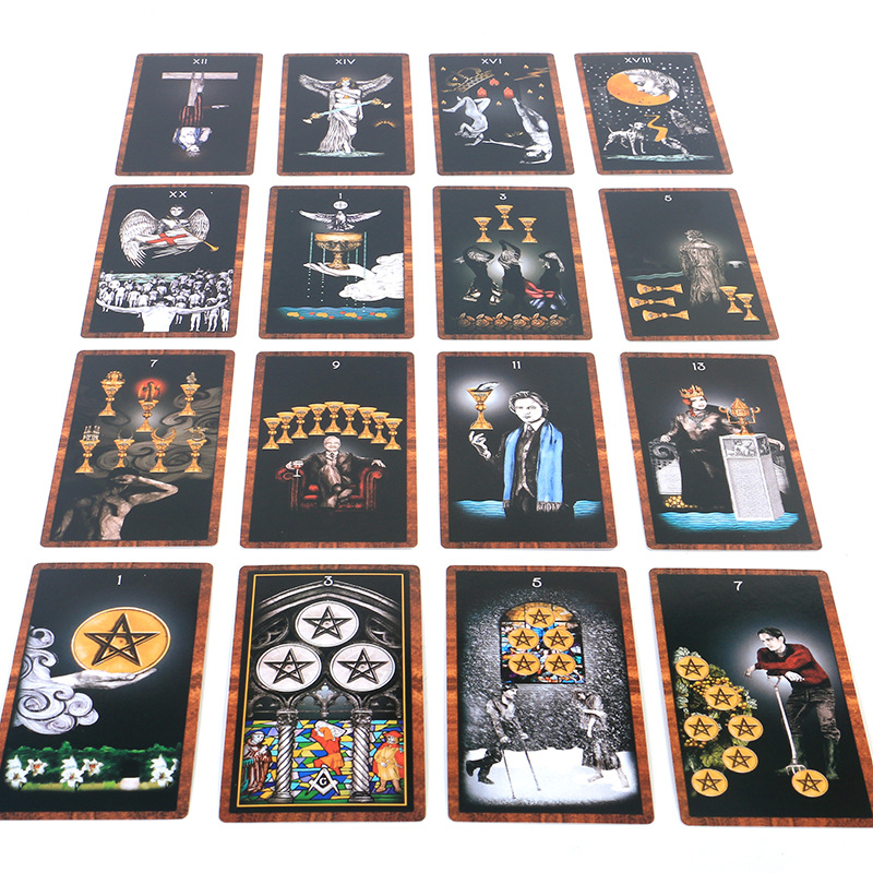 12*7 Dancing In The Dark Dance Tarot Oracle Board Game Cards_voghion.com