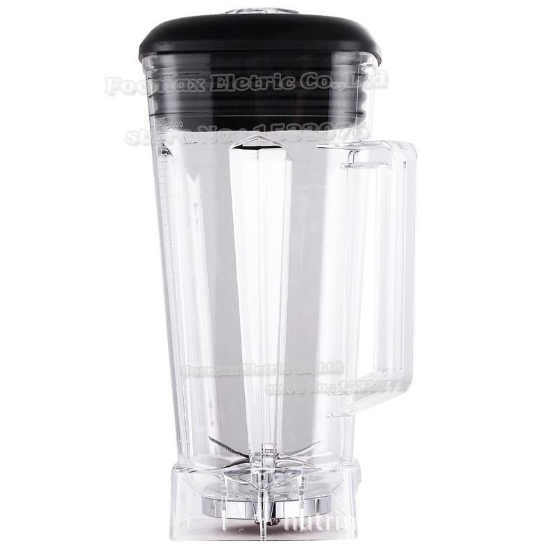 Pared que rompe la máquina de cocina mezclador exprimidor accesorios originales 2L taza cuadrada conjunto con tapa de la taza