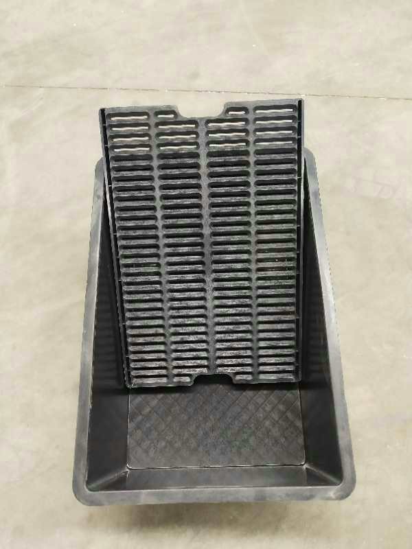 花生芽种植箱催芽箱黑色育苗盘透气性佳方形注塑芽苗菜穴盘周转箱