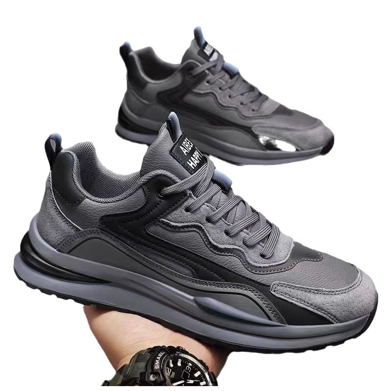 Dad's for Men 2024 Spring and Autumn New Versatile Fashion Sports Running Casual Thick Sole Men's Internet Red Shoes_voghion.com