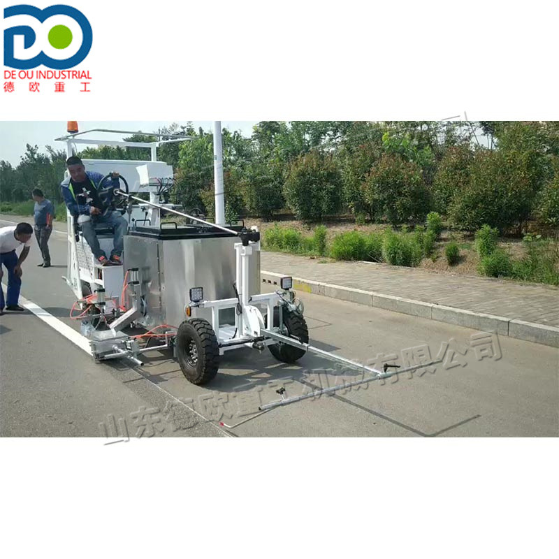 乘架式热熔划线机 路面热熔喷涂标线机 热熔挤压振荡划线设备