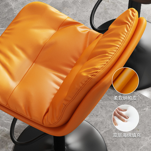 Bar chair lift bar chair cashier home bar chair back high stool front desk bar stool light luxury high stool