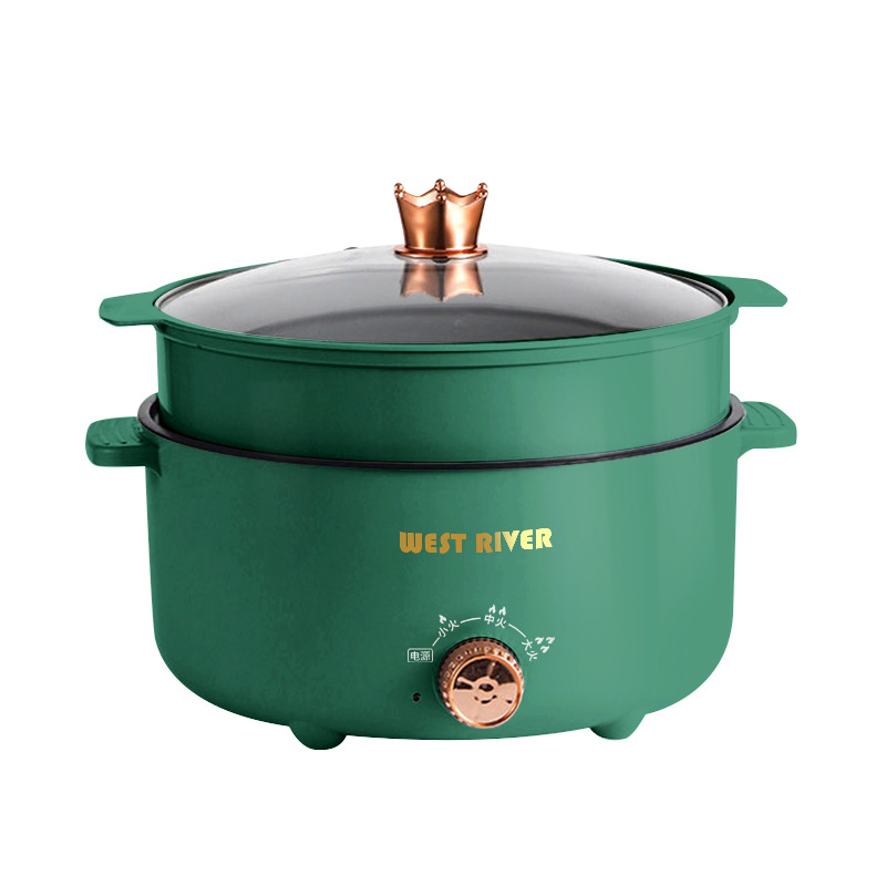 integral olla eléctrica casera olla eléctrica multifuncional pequeña olla eléctrica dormitorio cocinar arroz olla eléctrica de fideos image 5