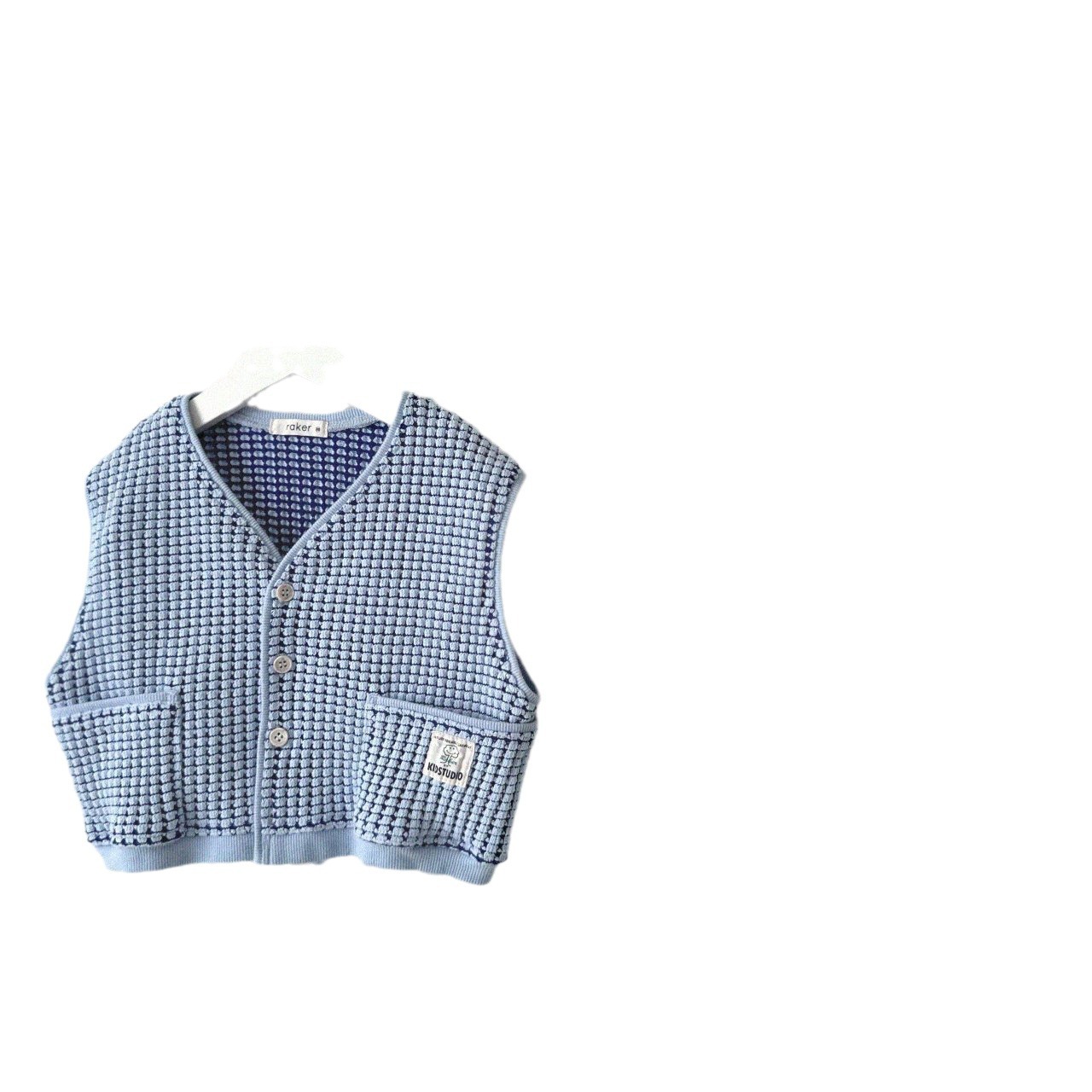 Cardigan infantil chaleco chaqueta primavera ropa de niños coreana ropa de primavera ropa de niños y niñas ropa de primavera bebé abrazadera de pony primavera