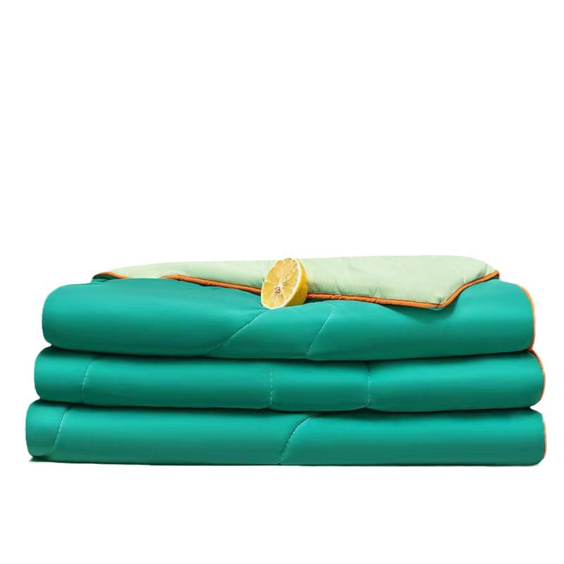 A clase 170g nylon + spandex fría edredón de verano aire acondicionado edredón de helado lavable con máquina edredón de verano fría edredón de verano