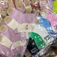 特价爱嘀嗒儿童袜秋冬清仓卡通船袜运动休闲女童男童草莓熊潮袜