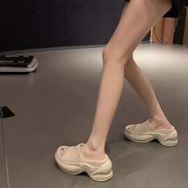 葡萄妈studiolee增高神器时髦精轻便新款EVA厚底凉拖鞋女夏外穿
