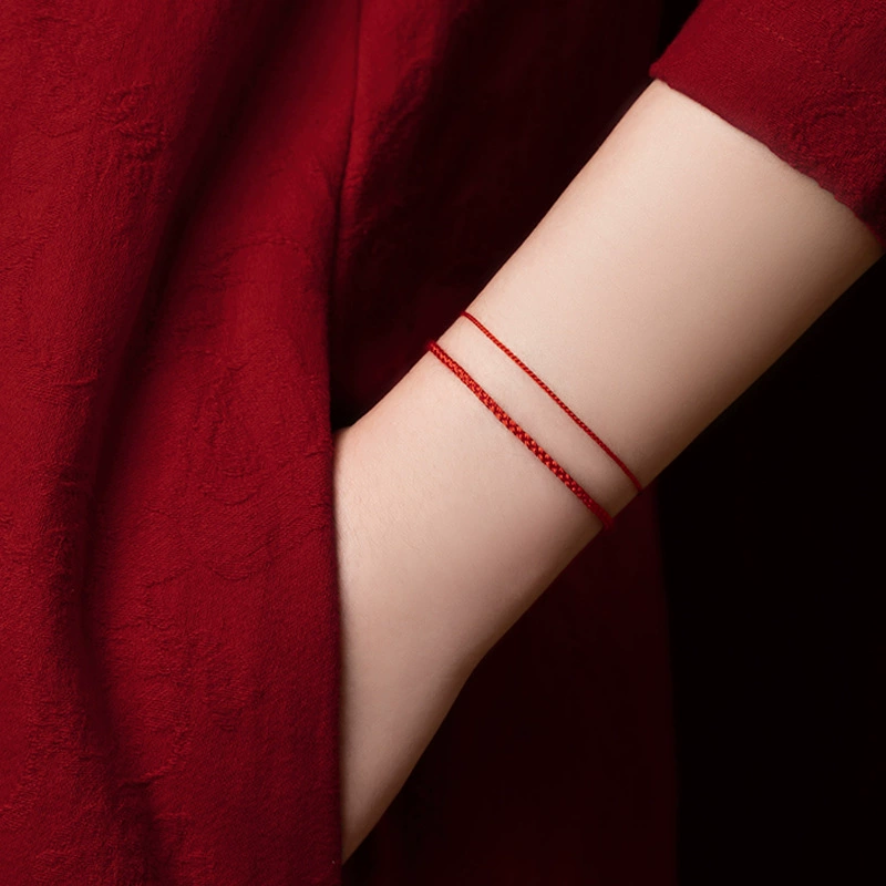 Benmingnian маленькая красная веревка браслет для защиты тела Ping An Wangyun Ручная Веревка мужской якорь Студенческая пара простой креативный подарок женский