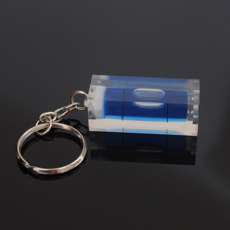 长期供应钥匙扣水平仪 礼品平衡仪 水平气泡挂件 品质优水平泡