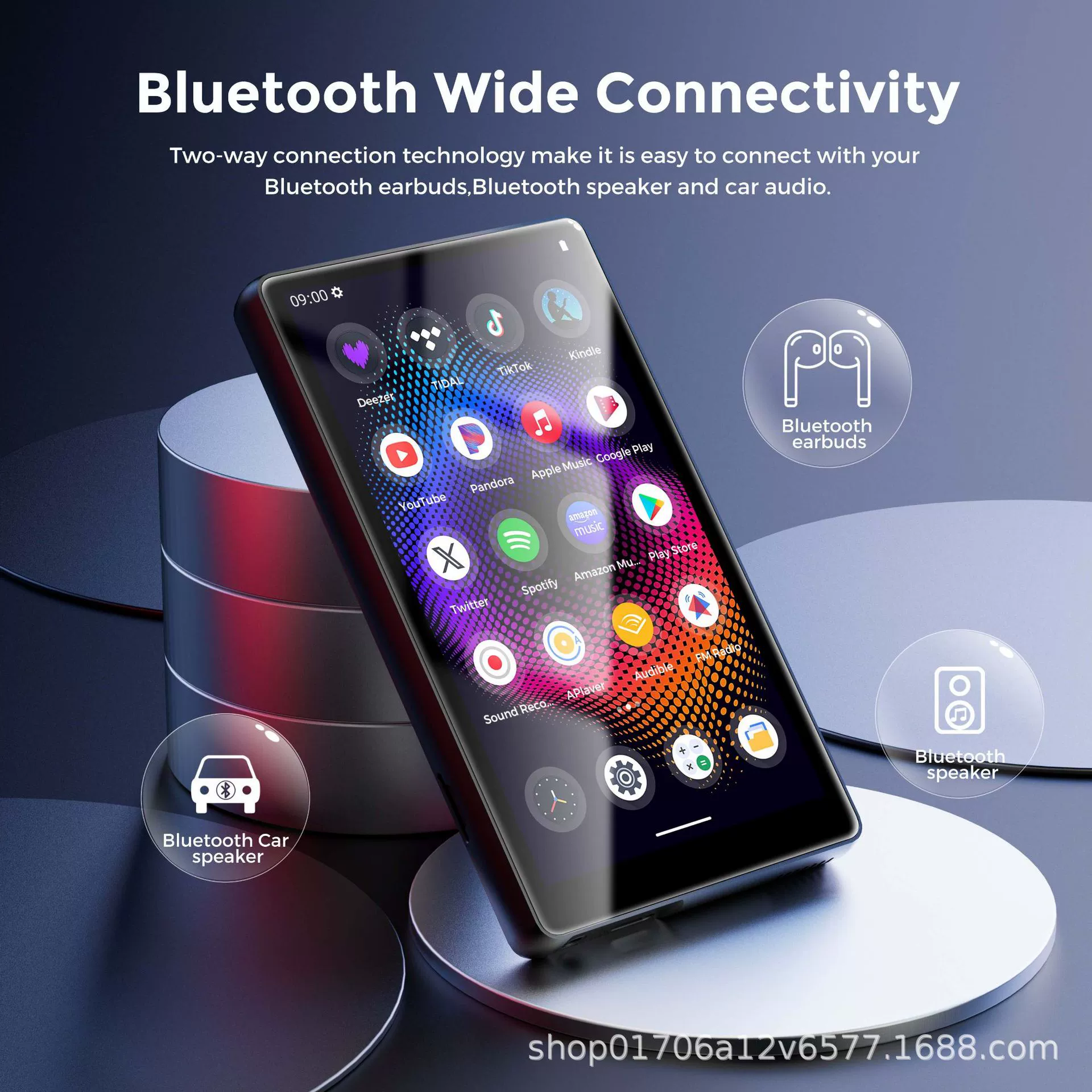 Handheld music player, (Cross-border trading), 5.0inch, MP5, MP4, MP3