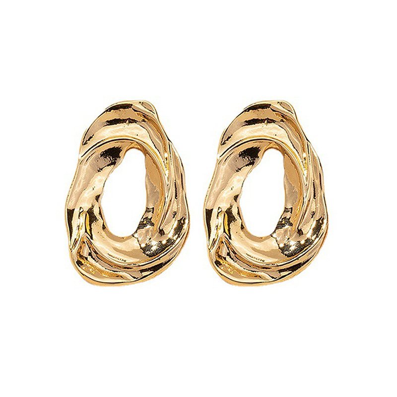 Fashion Plating Alloy No Inlaid Earrings display picture 1