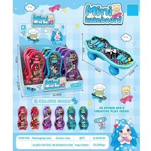 New Environmentally Friendly Inertia Surfing Scooter Plastic Ejection Scooter Creative Inertia Educational Small Toy