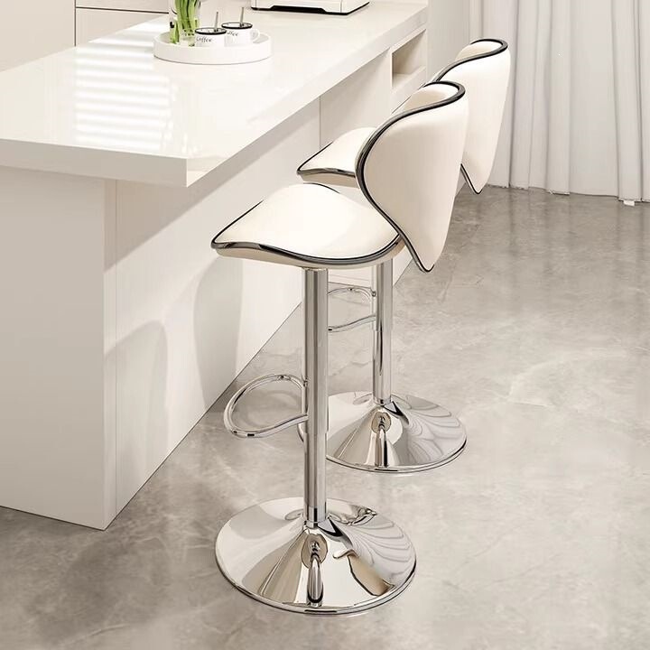 Bar stool with adjustable height, light luxury butterfly bar chair, home bar chair, bar stool, high stool for bars and karaoke lounges Bar stool with adjustable height, light luxury butterfly bar chair, home bar chair, bar stool, high stool for bars and karaoke lounges