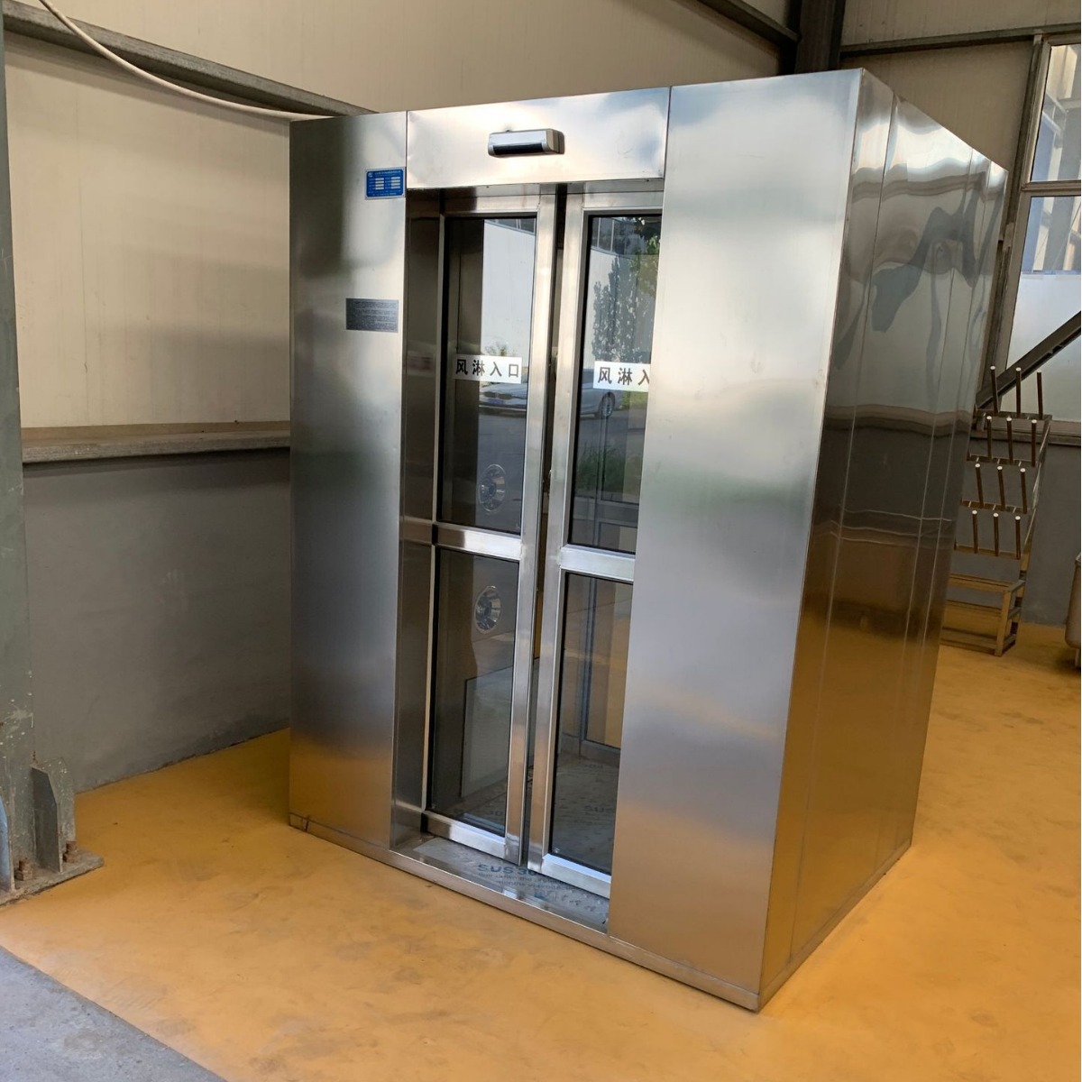 实验室风淋室无尘车间设备单人双吹风淋室无尘车间用风淋