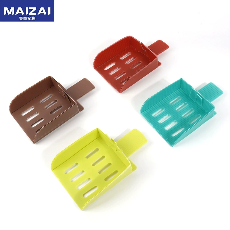 Складная одноразовая лопата для кошек, лопата для мусора, официальный артефакт, чистящие средства для животных, экологически чистые материалы более портативные