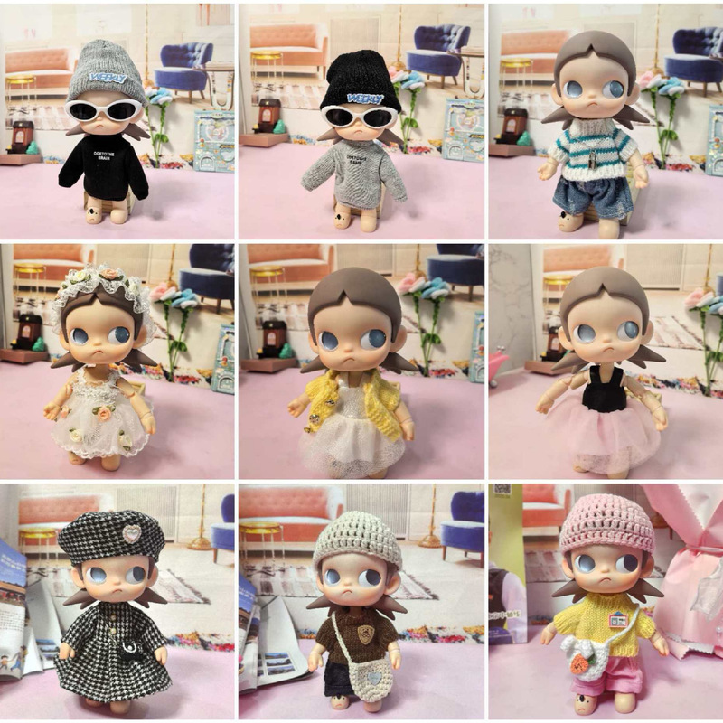 Zsiga's Dream Place Bjd Doll Clothes 1/8 Gazi Sister Small Fragrant Beret Suit Wool Sweatshirt Zsiga's Dream Place Bjd Doll Clothes 1/8 Gazi Sister Small Fragrant Beret Suit Wool Sweatshirt