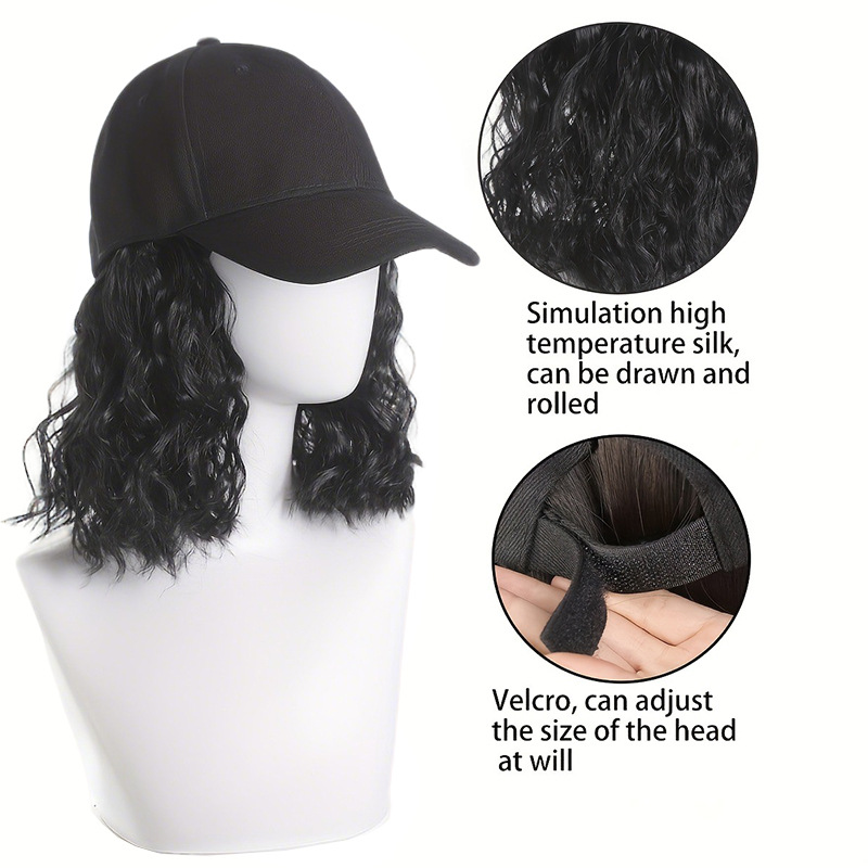 Modische Bobo Stil Kurzhaar Perücke Mit Locken Für Damen_voghion.com