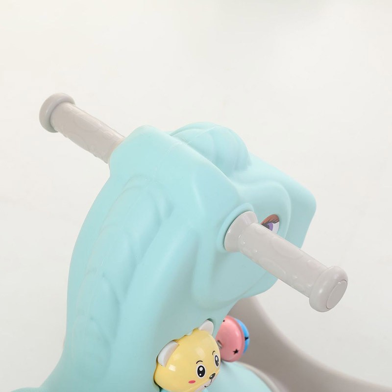 ロッキングホースハンドルユニバーサルアクセサリーロッキングホースプラスチックネジハンドル子供用ロッキングホース赤ちゃんのおもちゃネジキャップアームレスト|undefined