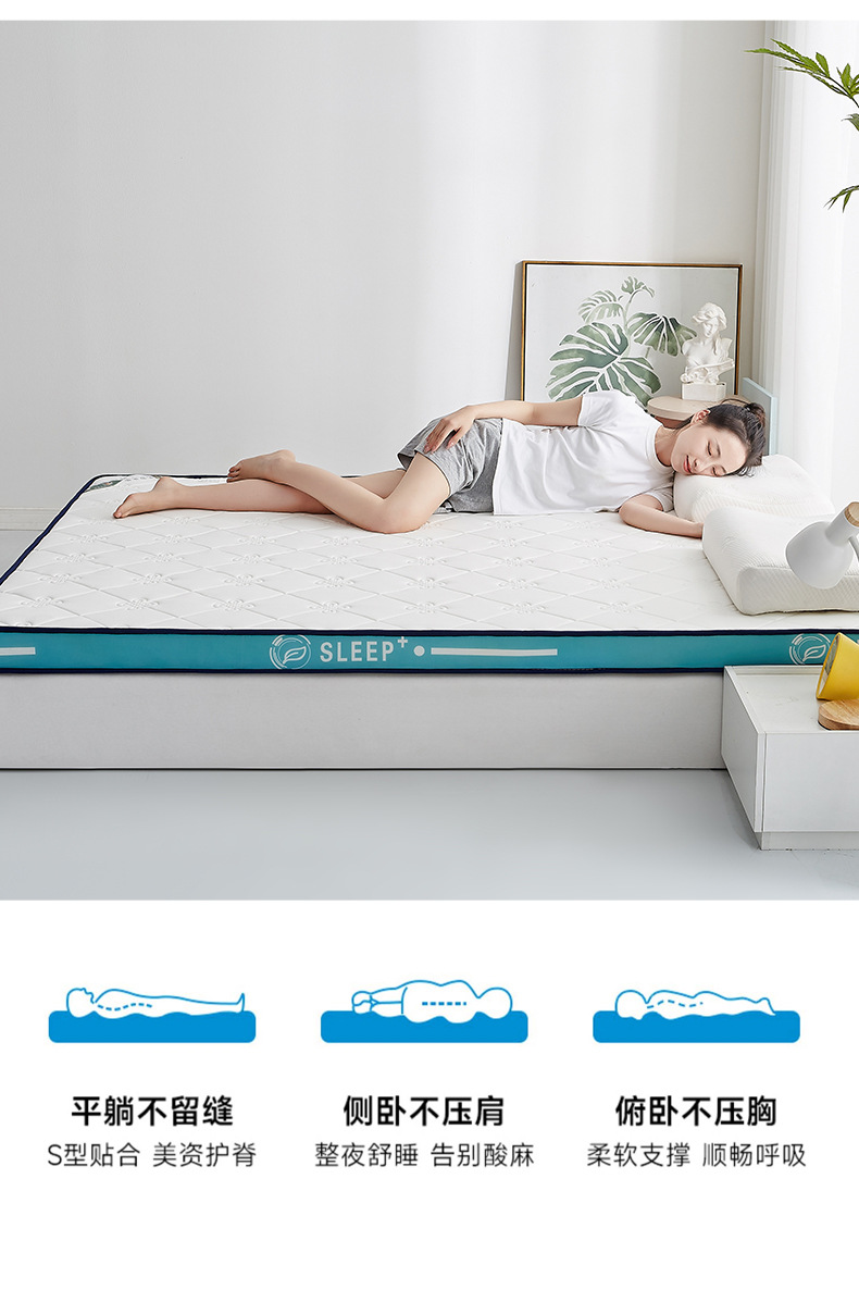 慕棉眠 乳胶床垫榻榻米垫子加厚家用记忆棉软床垫