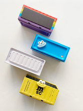 创意个性铁皮集装箱冰箱贴牙签盒免打孔磁吸侧面装饰收纳盒储物盒