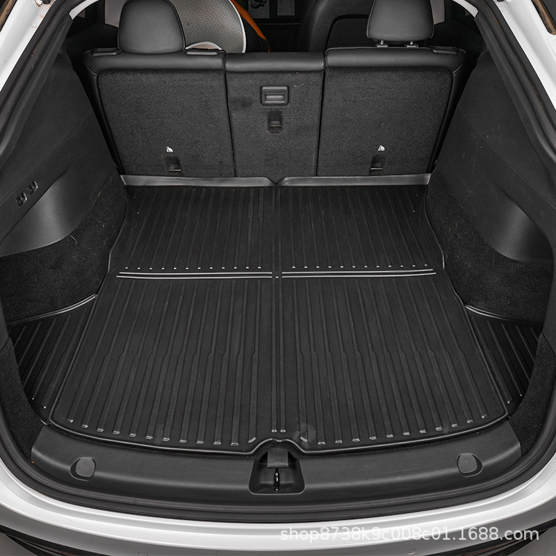 Aplicable a transfronteriza MODEL3/ Y /X/S impermeable resistente al desgaste coche especial TPE coche pie estera tronco