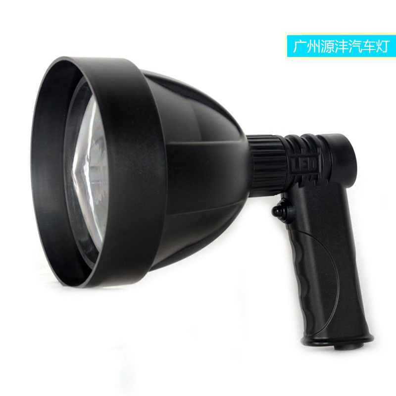 New Led Outdoor Portable Handheld Light 6-Inch 40W High-Brightness Road Maintenance Work Light Night Fishing Searchlight Detection