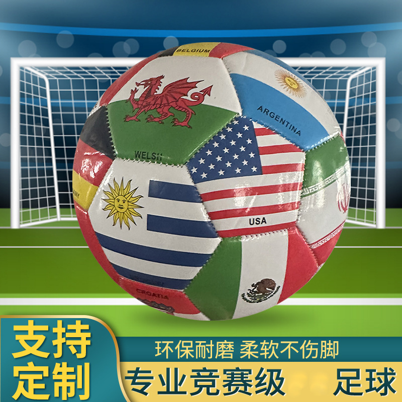 Spot No. 5 Pvc Adult and Youth High School Entrance Examination Training and Competition Special Football Wholesale