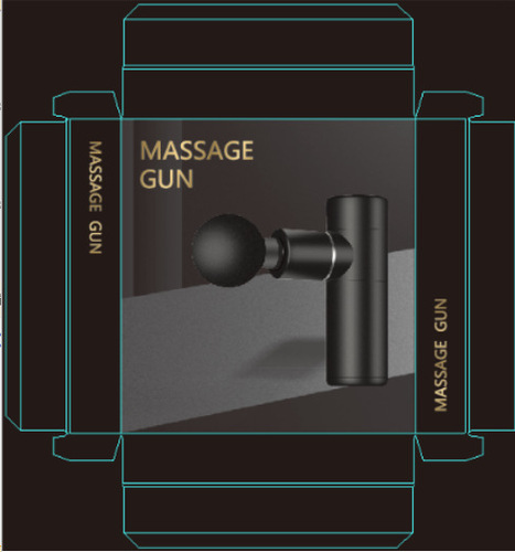 Wenzhou Factory Direct Sales Classic Mini Aluminum Muscle Massage Fascia Gun Mini Cross-Border Foreign Trade