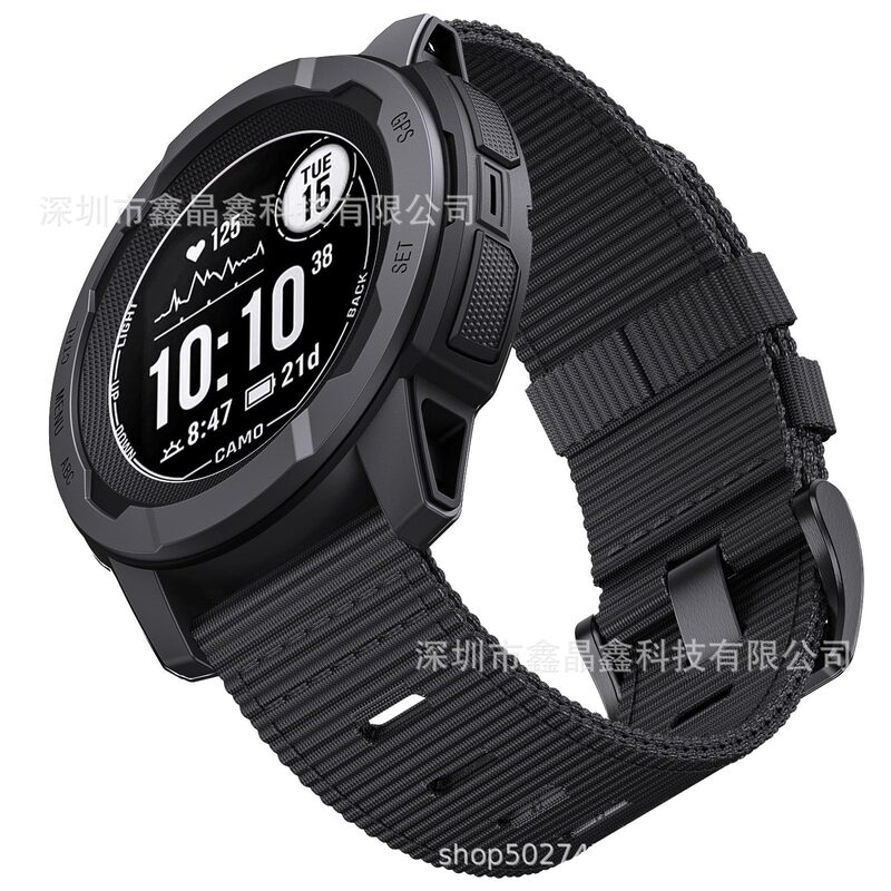 Suitable for Garmin Instinct Series Instinct 2 3X/For 965 Tactical Nylon Watch Strap