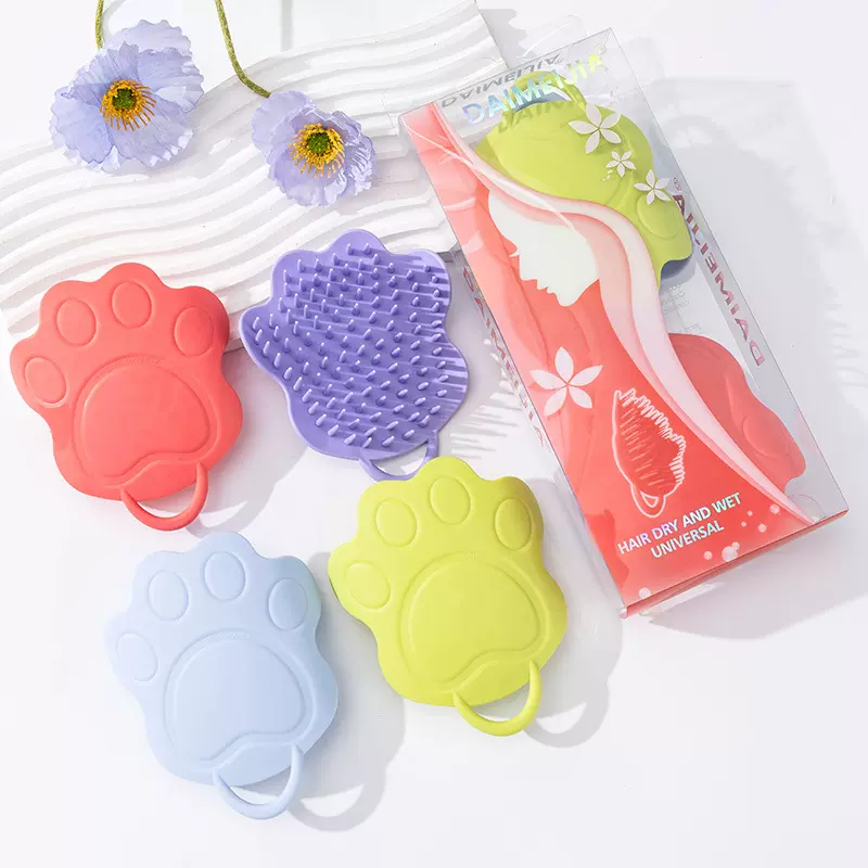 新款宝宝洗头刷儿童洗澡去头垢 小孩沐浴按摩刷子洗头皮止痒神器