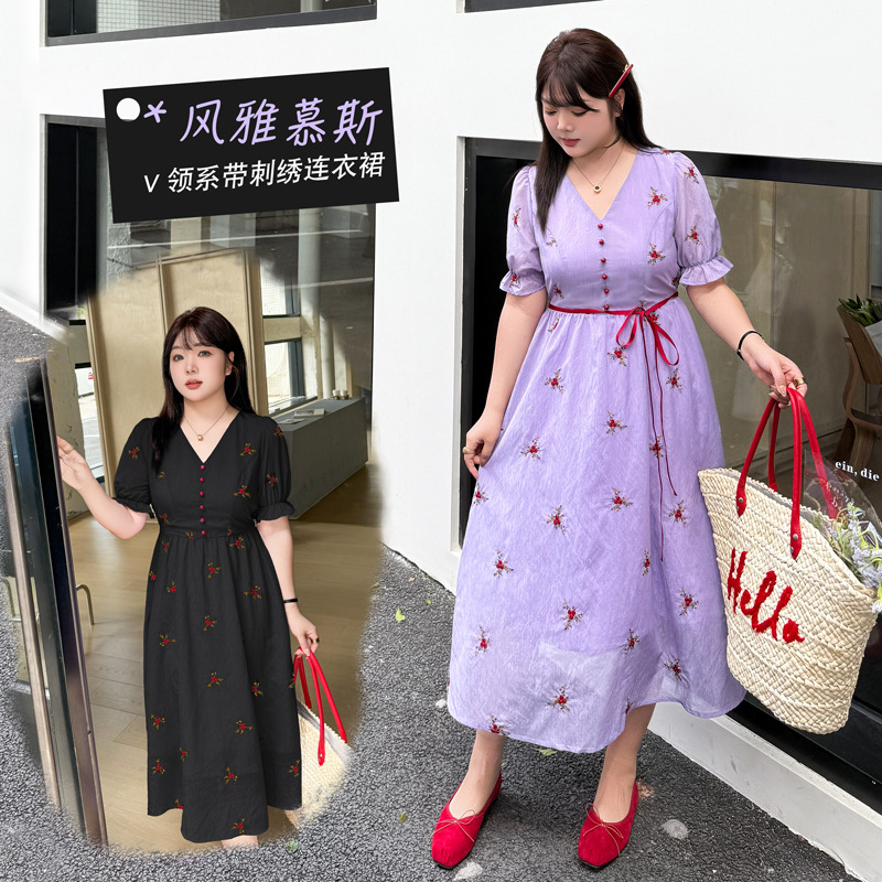  夏  XL-4XL 大きいサイズ ワンピース