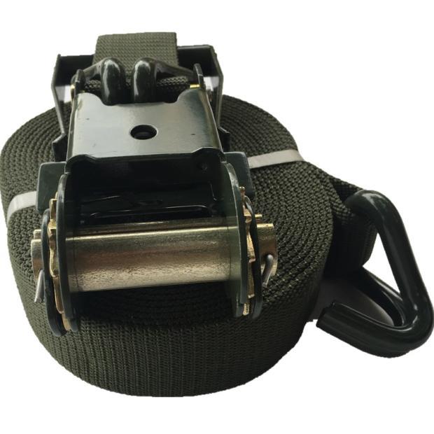 货车捆绑带拉紧器军绿色绑带货物捆绑器收紧绳紧固器加厚固定板带