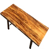 巴花大板茶桌南美胡桃木大板桌红木餐桌整板桌面奥坎大板茶台直销