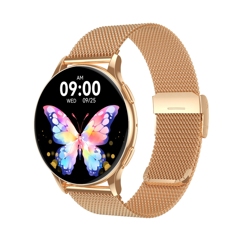 Cross-Border New Women's Cy29 Smart Watch Hd Round Screen Payment Heart Rate Health Monitoring Sports Bluetooth Call Cross-Border New Women's Cy29 Smart Watch Hd Round Screen Payment Heart Rate Health Monitoring Sports Bluetooth Call