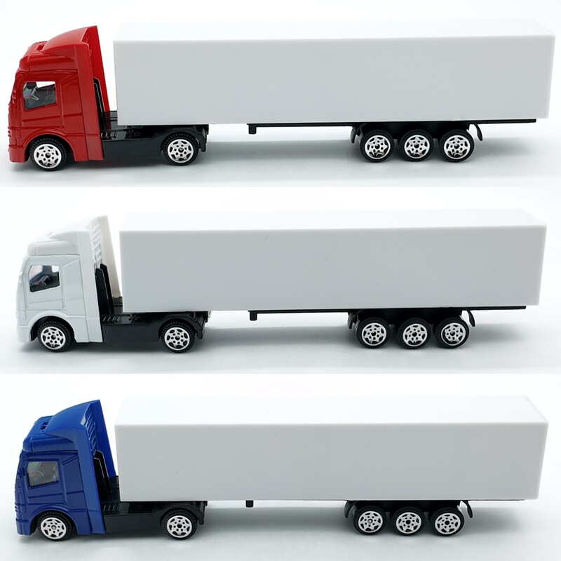 Cross-Border Scale1.87 19.5cm European-Style Container Truck Container Tractor Box Truck Children's Alloy Car