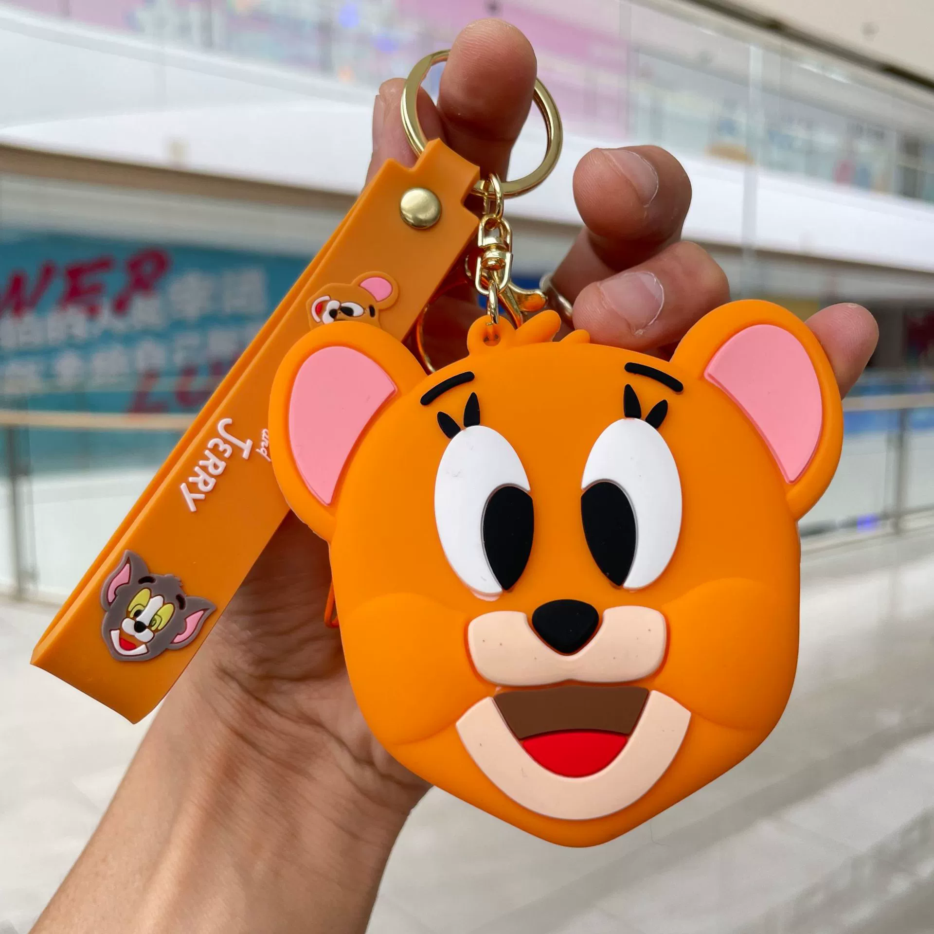 Sanrio силиконовый кошелек, сумочка для ключей, брелок, подвеска, подарок на день рождения