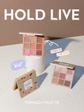 HOLD LIVE Матовые палетка теней, блестки для ногтей, тени для век, в коричневых тонах, подходит для начинающих