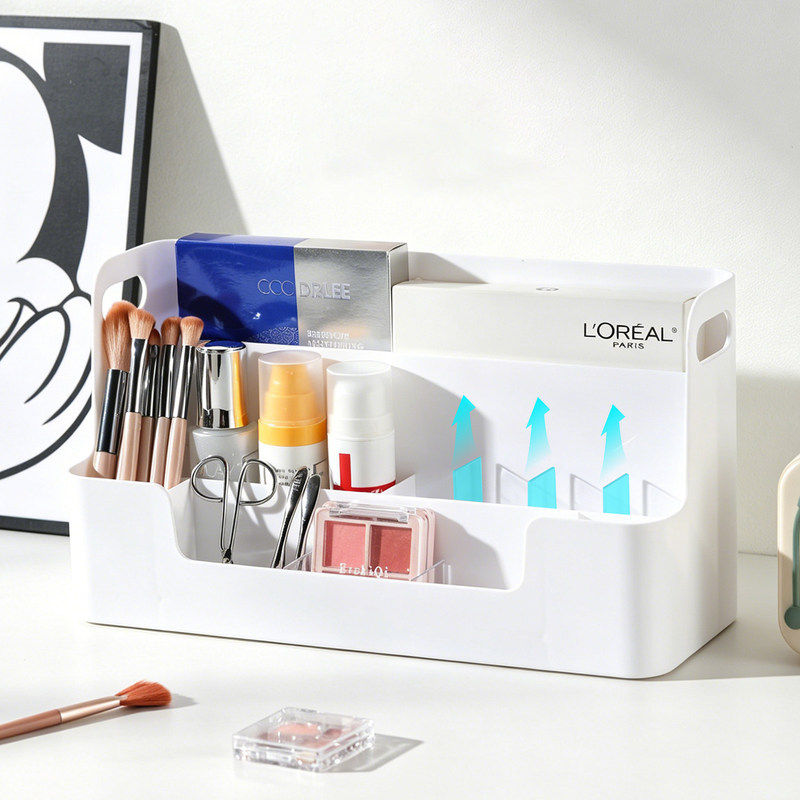 Multifunctional Desktop Storage Organizer Box for Storing Bead Tools, Bead Board, Student Stationery, Planner, and Cosmetics Multifunctional Desktop Storage Organizer Box for Storing Bead Tools, Bead Board, Student Stationery, Planner, and Cosmetics