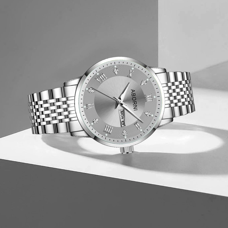 Водонепроницаемые swiss часы, кварцевый календарь, Aliexpress