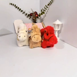 公仔挂件;毛绒玩具;钥匙扣及钥匙扣配件