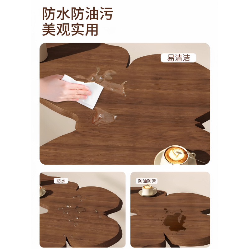 中古风边几沙发侧边柜客厅家用小茶几艺术感阳台茶桌子卧室床头柜|undefined