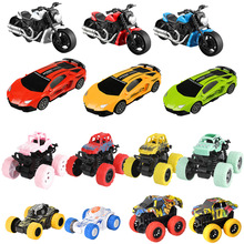 跨境亚马逊抖音益智三岁儿童玩具男孩惯性玩具车地摊玩具礼品批发