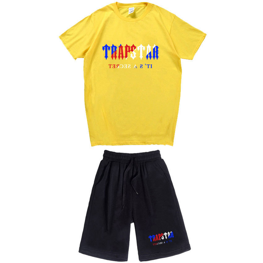 Trapstar Set 2-Piece Yellow Black