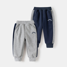 男童冬季加绒裤子2025新款童装裤儿童加厚卫裤宝宝保暖运动裤批发