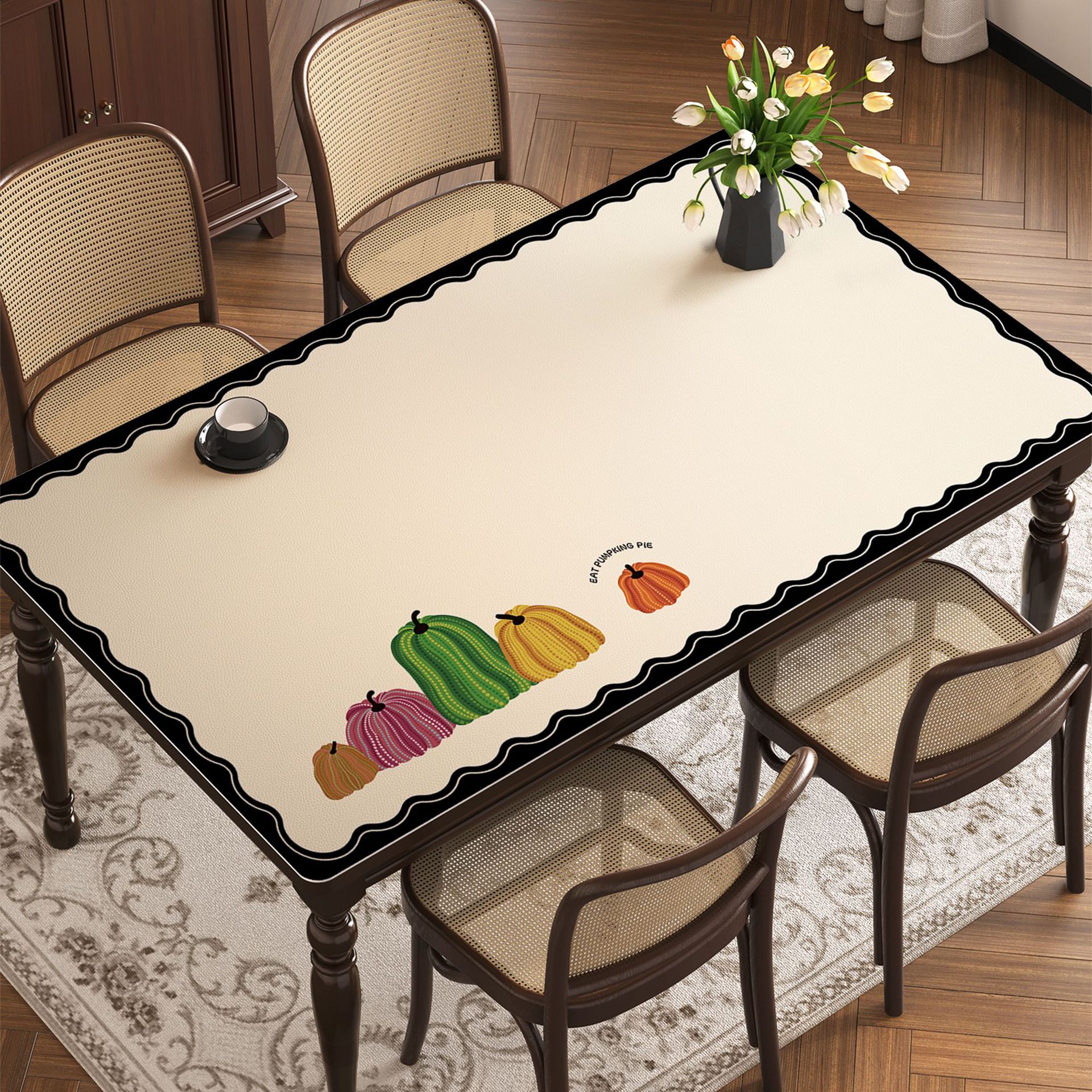 Luz de lujo de alta calidad tela de mesa impermeable a prueba de agua alfombra de cuero alfombra de protección de escritorio aislamiento térmico sin lavado a prueba de quemaduras mesa de té