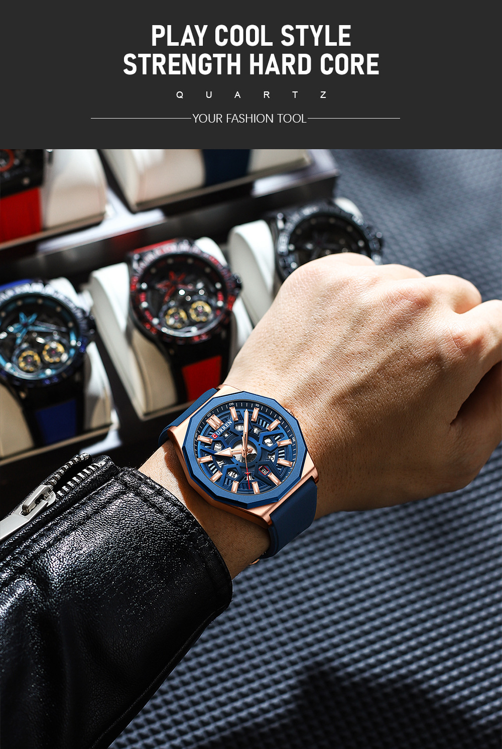 CURREN 8437 Men's Watch 3